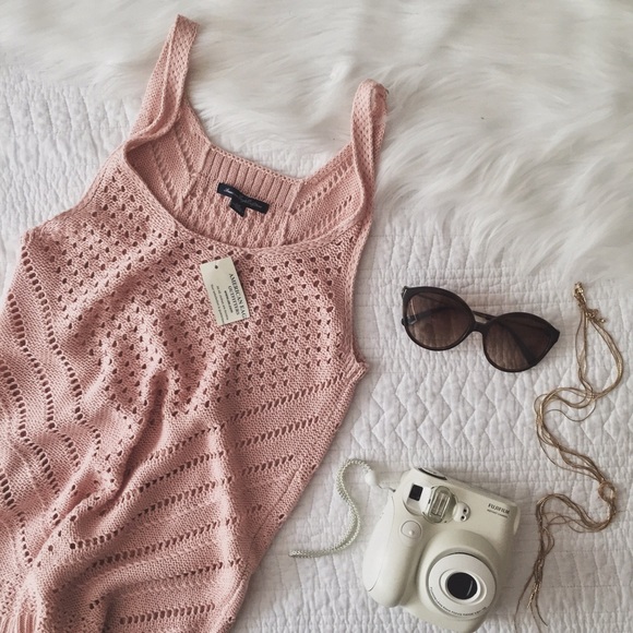 American Eagle Outfitters Tops - ᴀᴍᴇʀɪᴄᴀɴ ᴇᴀɢʟᴇ ᴏᴜᴛғɪᴛᴛᴇʀs ᴋɴɪᴛ ᴛᴀɴᴋ ᴛᴏᴘ