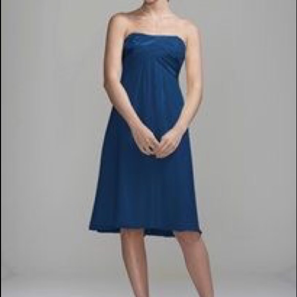 Flash Sale - Crinkle Chiffon Dress w/ Back Cascade