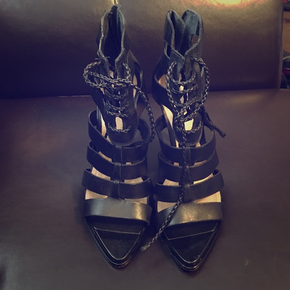Schutz Fermina Lace Up Sandal