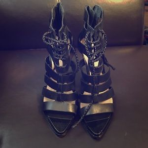 Schutz Fermina Lace Up Sandal