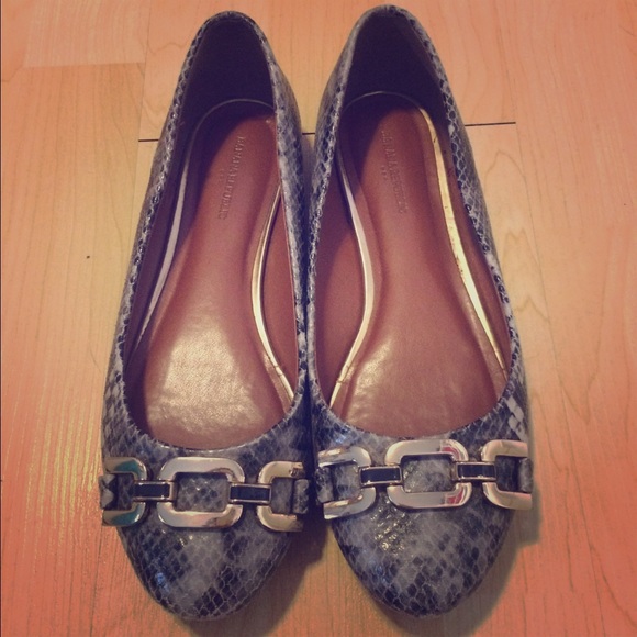 Banana Republic Factory Snake Skin Flats