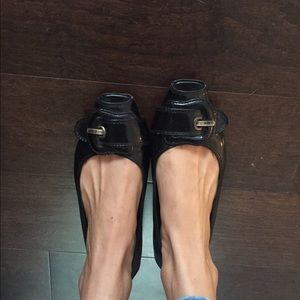 Fendi black flats size 39