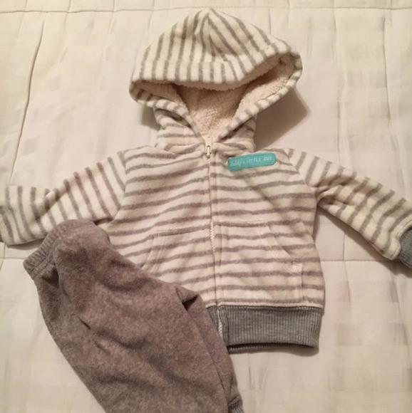 Baby boy hoodie and sweatpants💙