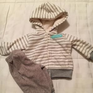 Baby boy hoodie and sweatpants💙