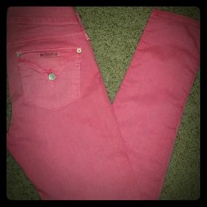 Pink Hudson skinny pants