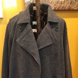 Eileen Fisher peacoat jacket