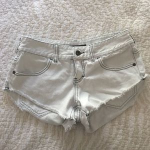 Billabong Laneway White Denim Short