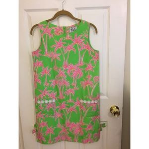 Lilly Pulitzer White Label Palm Tree Dress