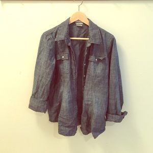 VanHeusin chambray shirt