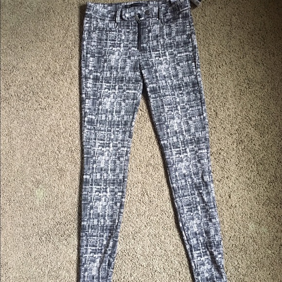 Black and white skinny ankle pant, Zara, small - Picture 1 of 4