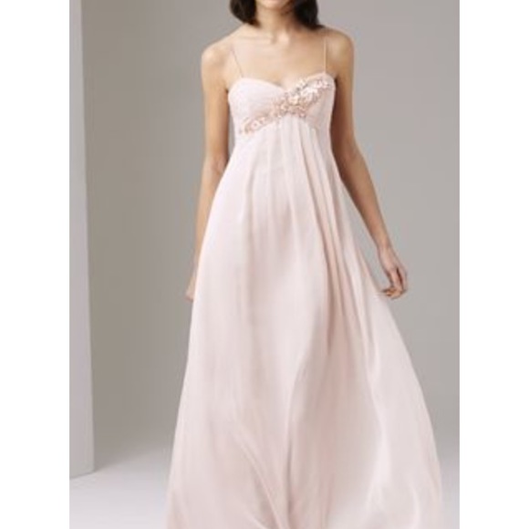 Adrianna Papell pink prom dress gown - Picture 2 of 3