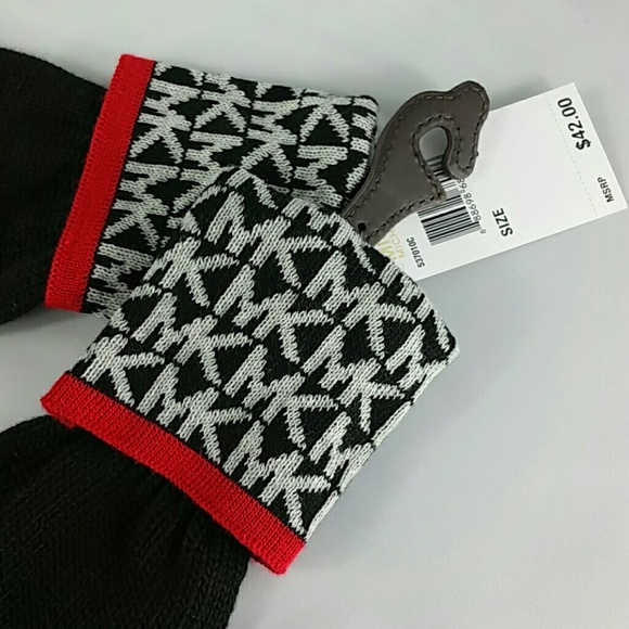 Michael Kors monogrammed gloves NWT - Picture 3 of 4