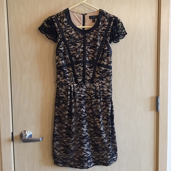 Jodi Kristopher black lace dress size 5