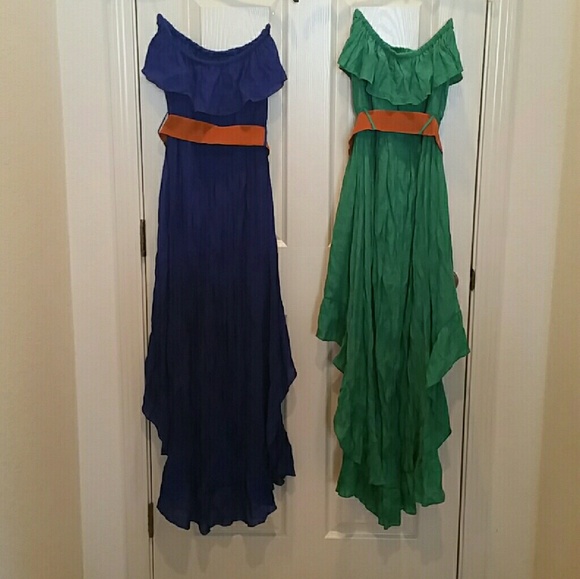 A'GACI SLEEVELESS HIGH/LOW DRESS NWT - Picture 3 of 3