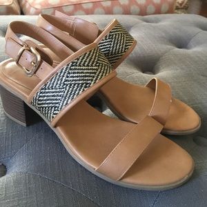 Heeled sandals