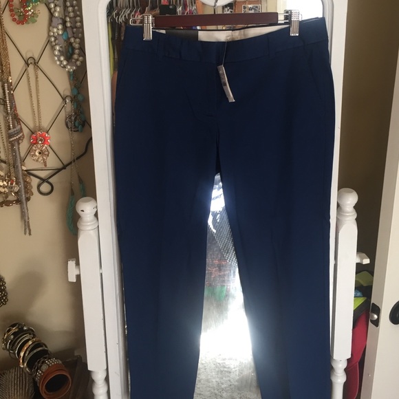 J.Crew - Cobalt Blue - City Fit Ankle Pants - Sz 6