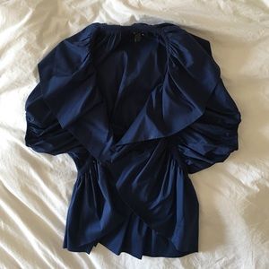 Short Sleeve Ruffle Jacket