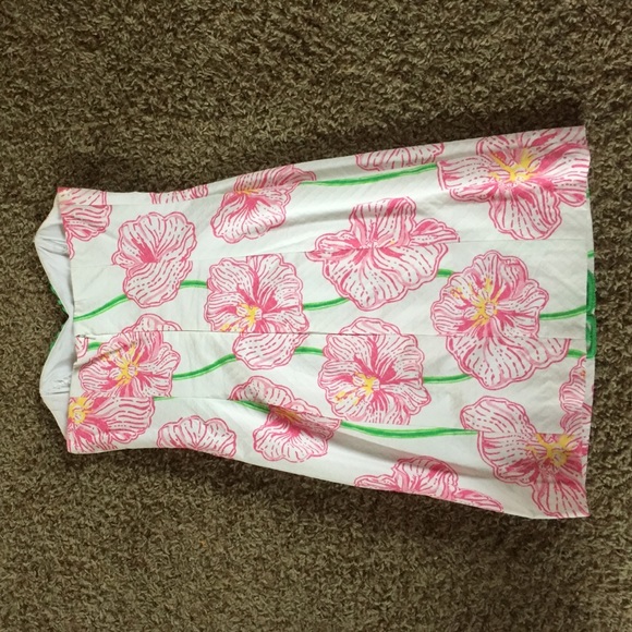 Lily Pulitzer strapless shift dress - Picture 2 of 3
