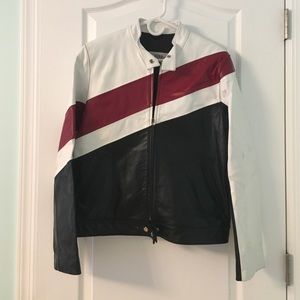 Wilson leather biker jacket