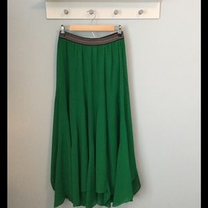 Anthropologie Midi Skirt