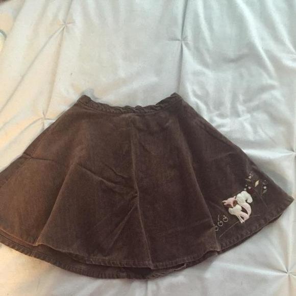 Gymboree skirt. Brown. Size 6