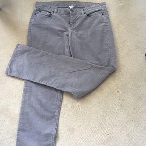 Gray J. Crew cords