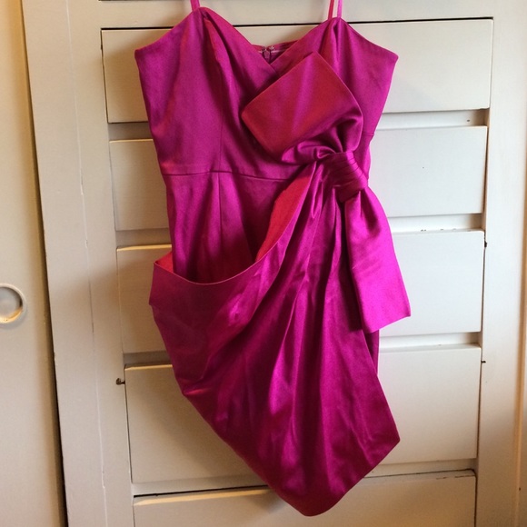 Jill Stuart pink strapless dress size 8 - Picture 1 of 3