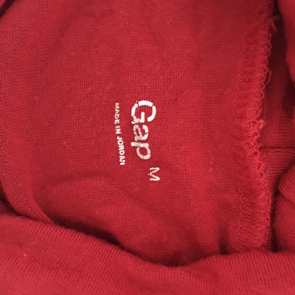 Gap red long sleeve turtleneck - Picture 2 of 2