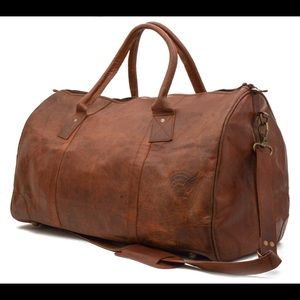 Johnny Fly Leather Travel Duffel