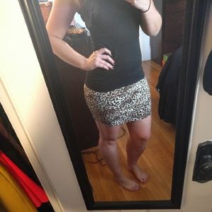 Cheetah Mini Skirt