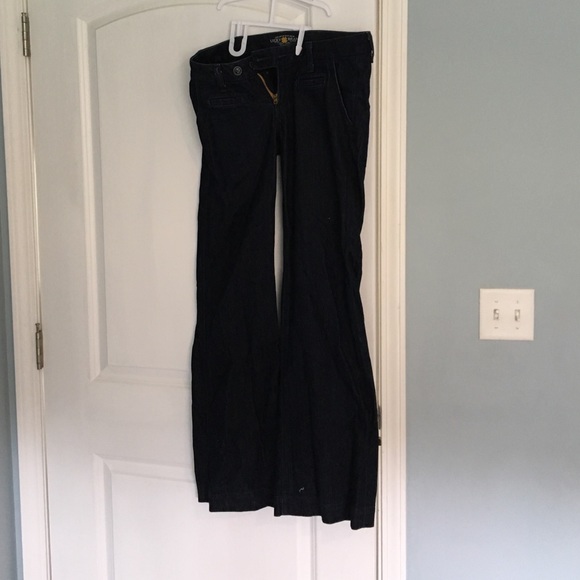 Lucky brand dark wash trouser jean
