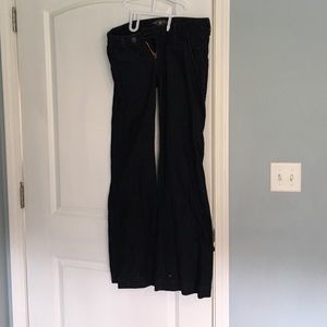 Lucky brand dark wash trouser jean