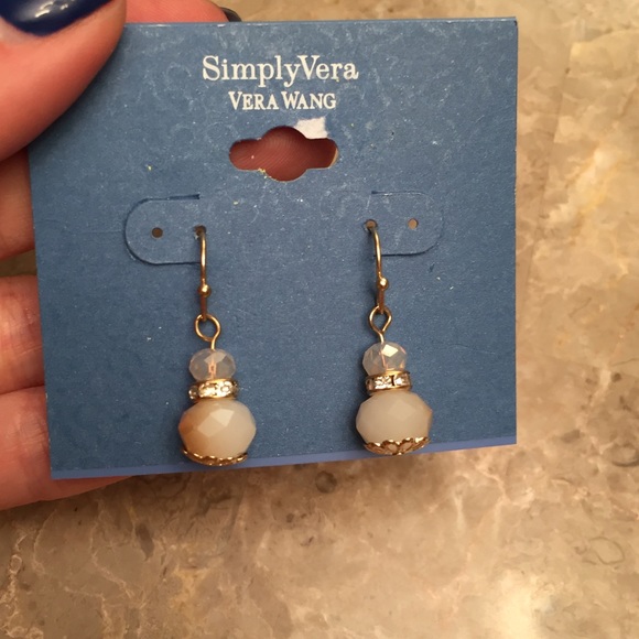 Vera Wang dangle earrings
