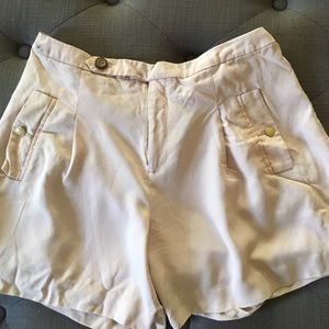 High waisted dress shorts