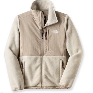 north face fleece beige
