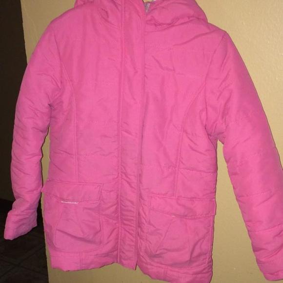 Lands'End pink coat (BIN ONE)