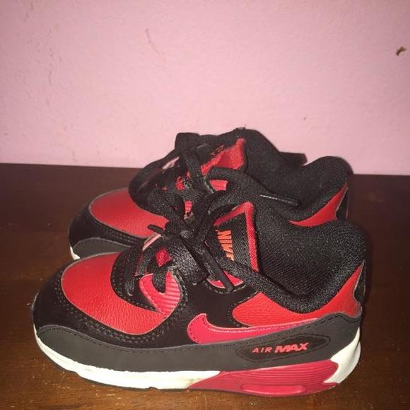 Air max red/black/ white sneakers