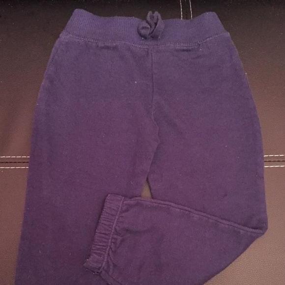Navy blue sweatpants