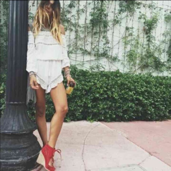 Lf white romper