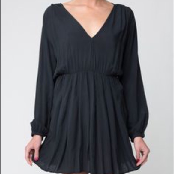 Brandi Melville black long sleeve dress