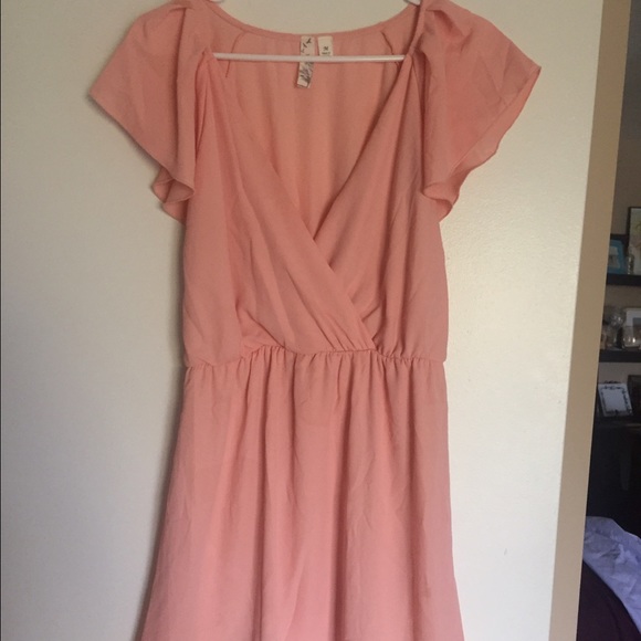 Francesca's light pink dress size medium