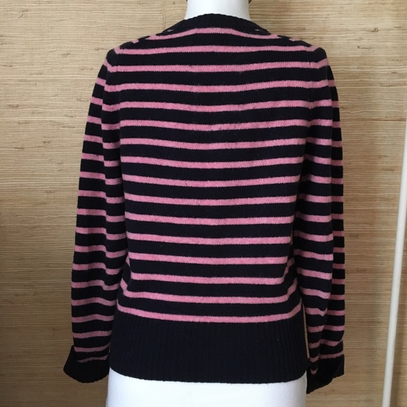 Striped Wool Crewneck Sweater - Picture 3 of 4