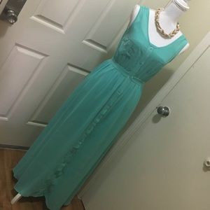 ❤️❤️❤️ Turquoise Maxi Dress 👗 👗👗
