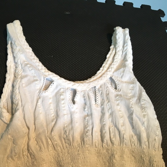 Anthropologie white dress - Picture 4 of 4