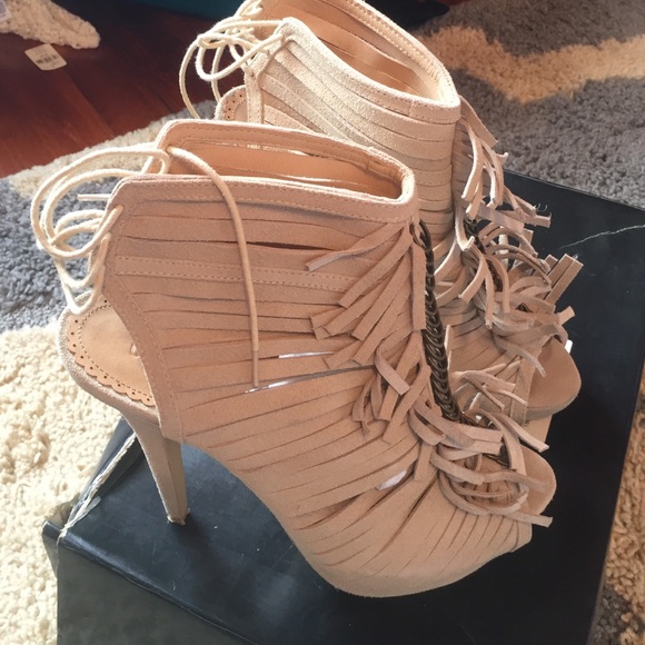 Fringe Ankle Booties