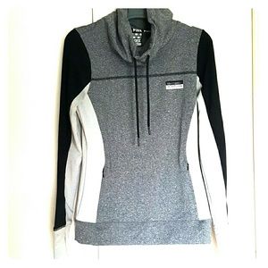 NWOT Pink ultimate cowl nexk pullover sz xs