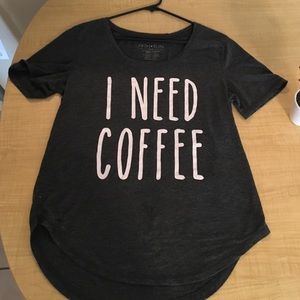 I need coffee tee