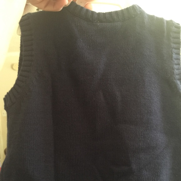 NURSERY RHYME. 18 months. NAVY TRAIN VEST. NEW - Picture 2 of 2