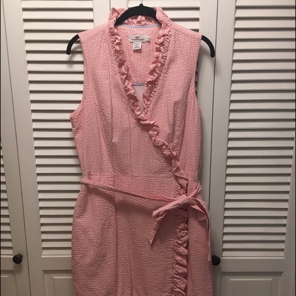 Vineyard Vines faux wrap dress