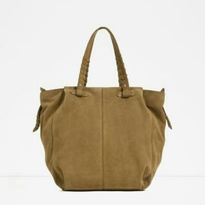 Zara leather totes  (4101)